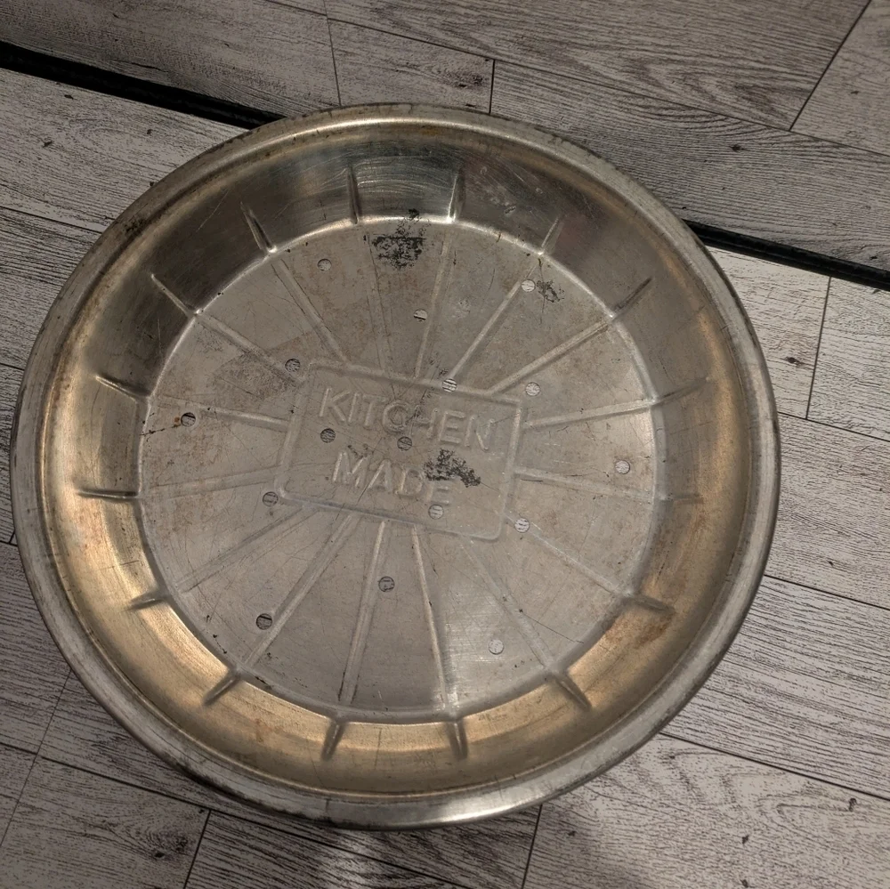 Silver Bakeware Pie Pan Kitchen Made
